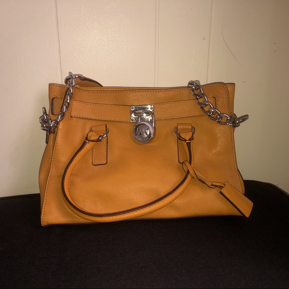 Michael Kors Pebbled Leather Shoulder Bag